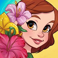 Blooming Island: blast the blooming flowers - A bright logical game in the genre three in a row