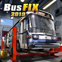 Bus Fix 2019 [Много денег] - Реалистичный симулятор автомеханика с 3D-графикой