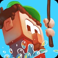 Clickbait: Tap to Fish [Mod Money] - Colorful arcade clicker on fishing