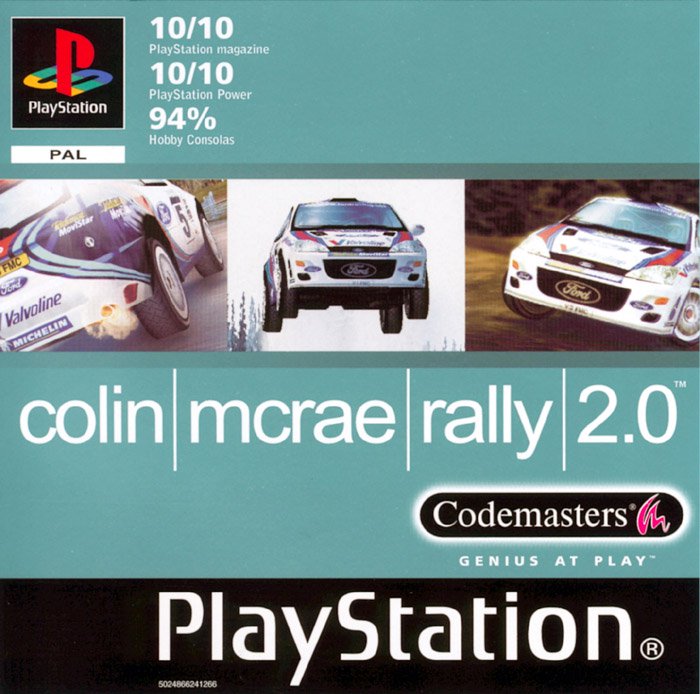 Colin McRae Rally 2 [PS1] - Гоночный симулятор, основатель серии Dirt