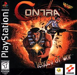 Contra: Legacy of War [PS1] - Первая Контра с трехмерной графикой
