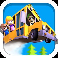 Drifting School Bus - Опасное вождение школьного автобуса