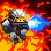 Flame Knight: Roguelike Game [Mod Money] - Science-fiction pixal bagel