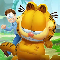 Garfield Dice Rush - A board game with characters from Garfield