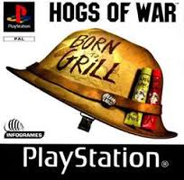 Hogs of War [PS1] - Аналог Worms, только со свиньями и в 3D