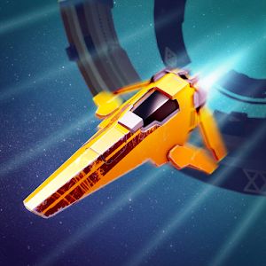 HyperRun [Mod: Money] [Mod Money] - Three-dimensional racing on space planes