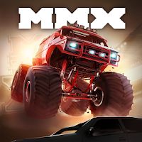 MMX Racing [Много денег] - Гонка на огромных грузовиках