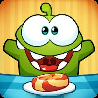 My Om Nom [много кристаллов] - Tamagotchi with a character from Cut the Rope