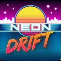 Neon Drift: Retro Arcade Combat Race [Много денег] [Mod Money] - Battle races with neon retro graphics