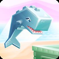 Ookujira - Giant Whale Rampage [Mod Money] - Гигантский кит на защите планеты