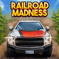 Railroad Madness: Extreme Offroad Racing Game - Two-dimensional race with a destructible track
