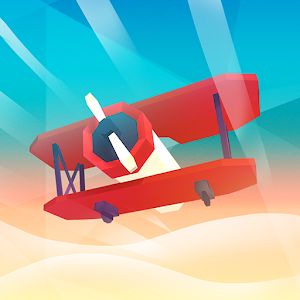 Sky Surfing [Mod Unlocked] [unlocked] - Complex and colorful one touch arcade