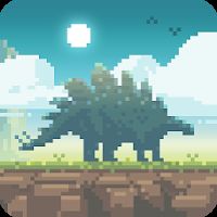 Tiny Dino World: Return - Dinosaur farm in the style of Pixel Art