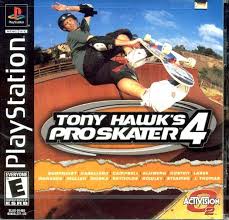 Tony Hawks Pro Skater 4 [PS1] - Одна из первых частей скейтборд симулятора