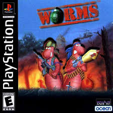 Worms [PS1] - Первая часть и основатель серии Worms