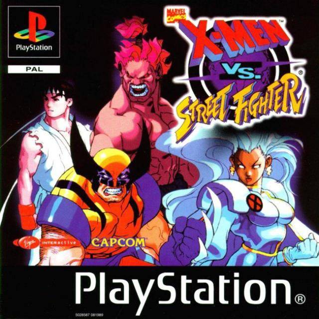 X-Men vs. Street Fighter [PS1] - Fighting with the heroes of two universes