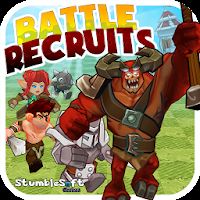 Battle Recruits Full [Много денег] - Змейка и башенная атака в одном флаконе