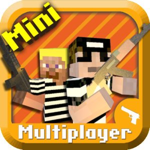 Cops N Robbers (FPS) - Minecraft Style Pixel Shooter and Multiplayer - Пиксельная стрелялка в духе Counter Strike и Minecraft
