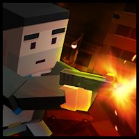 Cube Zombie War [Много денег] - Кубическая 3D стрелялка на выживание