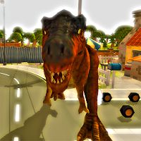 Dinosaur Simulator 3D - Управляйте тираннозавром и крушите город