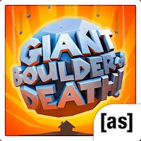 Giant Boulder of Death [Много денег] - Забавный таймкиллер. Катитесь с горы и разрушайте все на своем пути