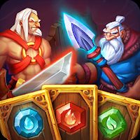Heroes Of Puzzlestone - Три в ряд с элементами карточных игр