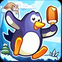 Hopping Penguin [Mod Money] - Помогите пингвину вернуть мороженое