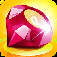 Jewel Rush Match Color - Jewel Rush - Match Color - известная всем игра, где нужно очищать поле от одинаковых камней.