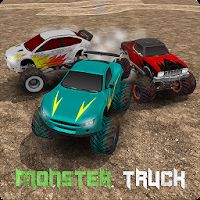 Monster Truck Race [Mod Money] - Драг-гонки на больших монстр-карах