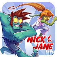 Nick and Jane HD [Mod Money] - Динамичный платформер с отличной графикой