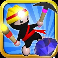 Ninja Miner [unlocked] - Путешествия ниндзи в поисках сокровищ
