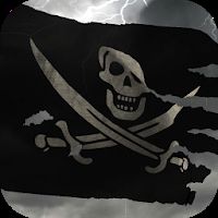 Пиратский флаг Live Wallpaper - 