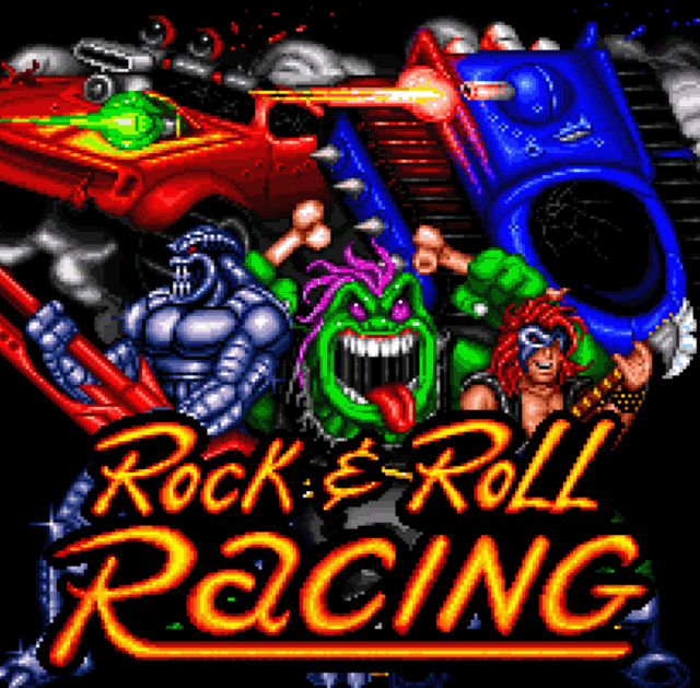Rock N Roll Racing [SEGA] - Аркадные боевые гонки от студии Blizzard