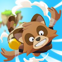 Tanoo Jump - Tanukis VS Pandas [Много денег] - Сражаемся с пандами, прыгая по их головам