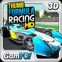Thumb Formula Racing [Много денег] - Аркадные гонки 
