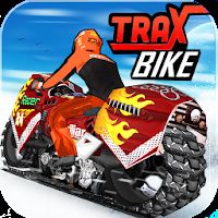 Trax Bike Racing (3D Race) - Зимние гонки на снегоходах с трюками и улучшениями
