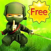 Tree Run Ninja Run - Приключения ниндзя в вертикальном ранере
