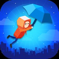 Umbrella Jump : Platform Run [full] - Хардкорщина с one touch управлением