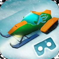 VR Sleigh Multiplayer - Раннер на снегоходе для виртуальной реальности