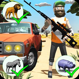 Polygon Hunting: Safari [Без рекламы] - Невероятно забавный и занимательный симулятор охоты