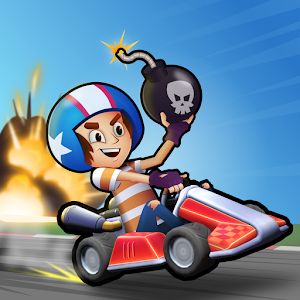 Boom Karts - Multiplayer Kart Racing [Unlocked/мод меню] - Потрясающая гоночная аркада с мультиплеером