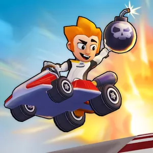 Boom Karts - Multiplayer Kart Racing [Unlocked/без рекламы] - Динамичная аркадная гонка с мультиплеером