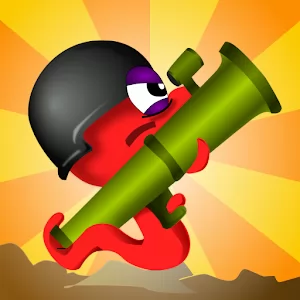 Annelids: Online battle [Много денег] - Интересный и забавный аналог Worms