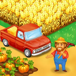 Farm Town:Happy City Day Story [Mod Menu] - Постройте свою ферму и развивайте сельское хозяйство. Ферма для андроид