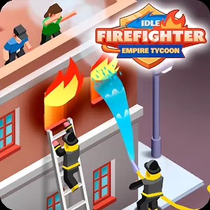 Idle Firefighter Empire Tycoon - Management Game [Много денег] - Управление пожарной службой в ярком аркадном симуляторе
