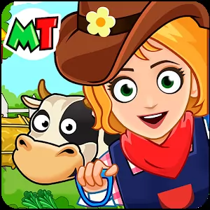 My Town Farm Life Animals Game [unlocked] - Bright farm simulator for children with mini-games