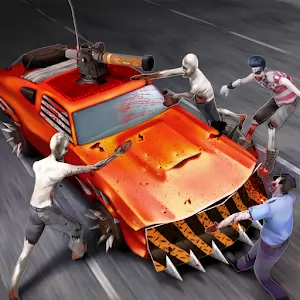 Zombie Squad [Mod Money] - Break through the ranks of zombies on your car