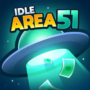 Idle Area 51 [Много денег] - Красочный научно-фантастический Idle-симулятор