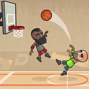 Basketball Battle [Много денег] - Аркадный баскетбол с простым управлением