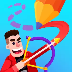 Drawmaster [Mod Money/Adfree] - Bright arcade puzzle for quick wits